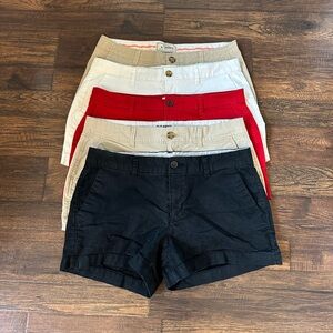 Old Navy Women's Shorts - Black, Red, Tan, Cream